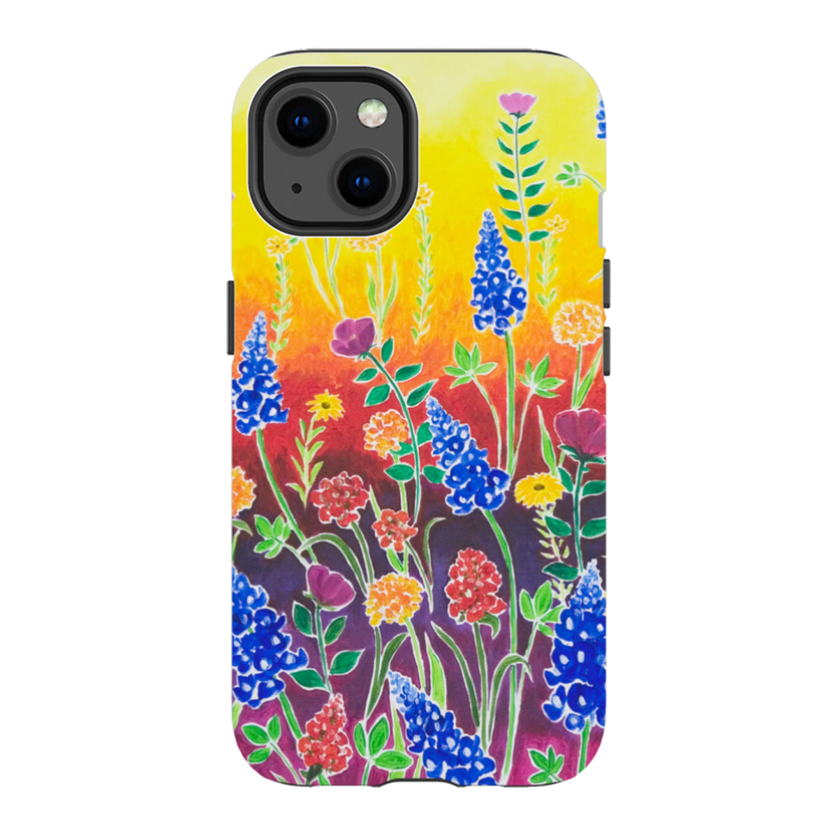 iPhone Tough Case - Wildflower Fantasy By Linda Calvert Jacobson