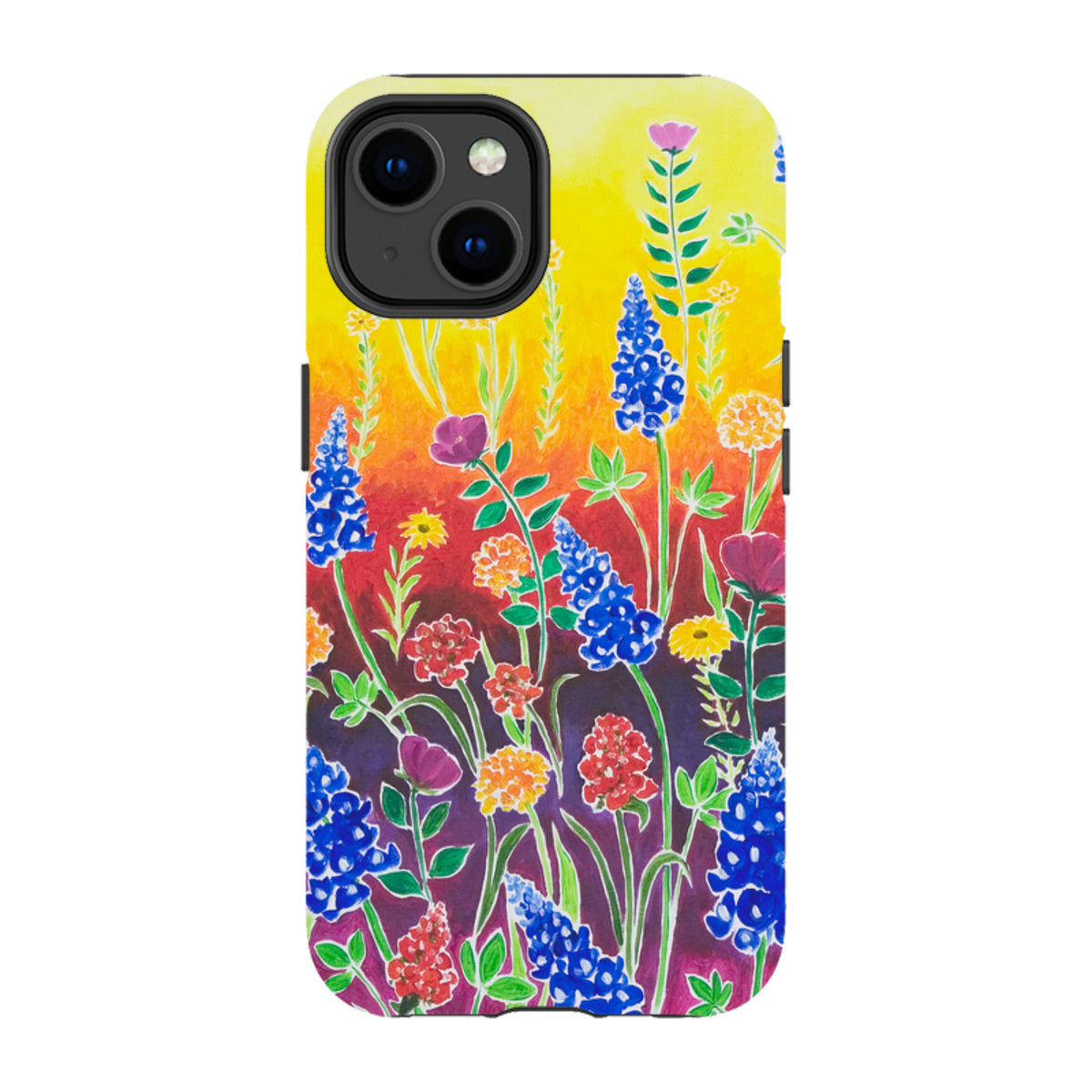 iPhone Tough Case - Wildflower Fantasy By Linda Calvert Jacobson