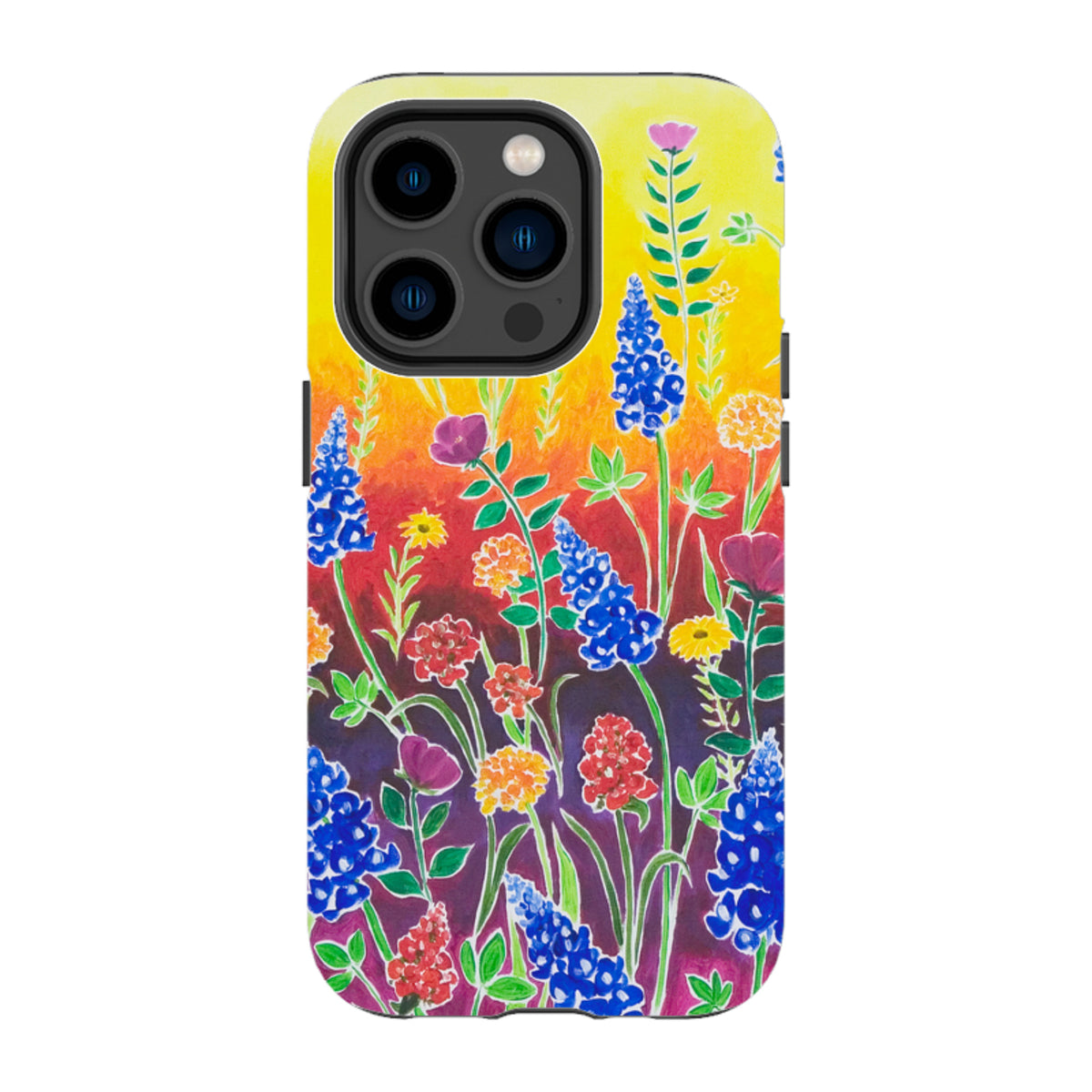 iPhone Tough Case - Wildflower Fantasy By Linda Calvert Jacobson