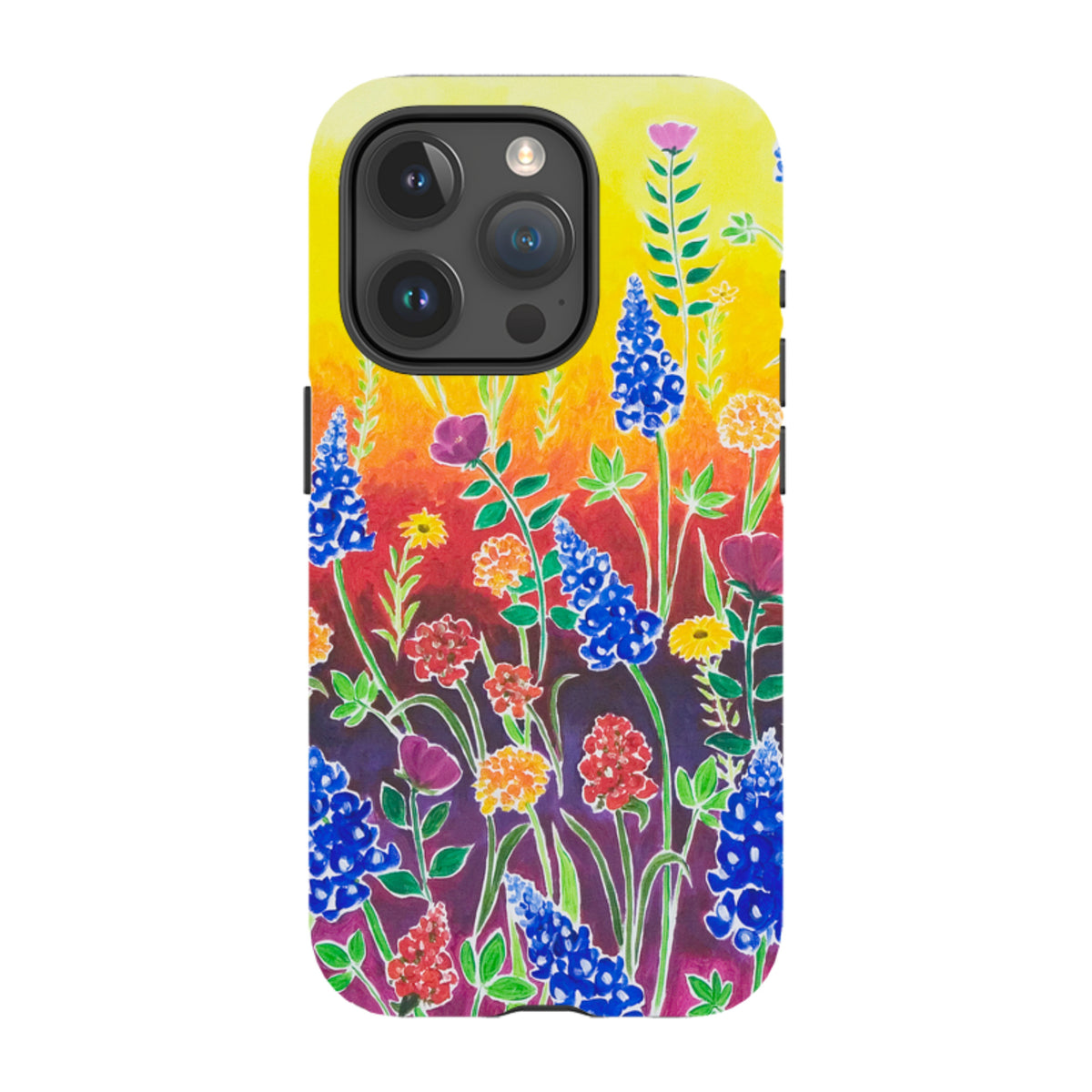 iPhone Tough Case - Wildflower Fantasy By Linda Calvert Jacobson