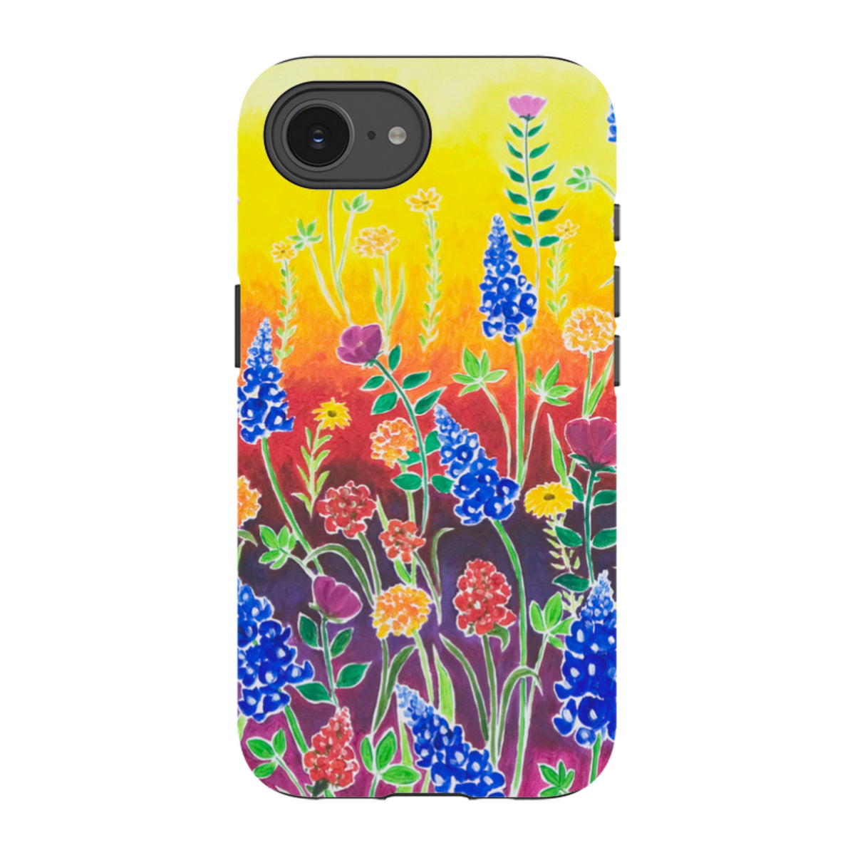 iPhone Tough Case - Wildflower Fantasy By Linda Calvert Jacobson