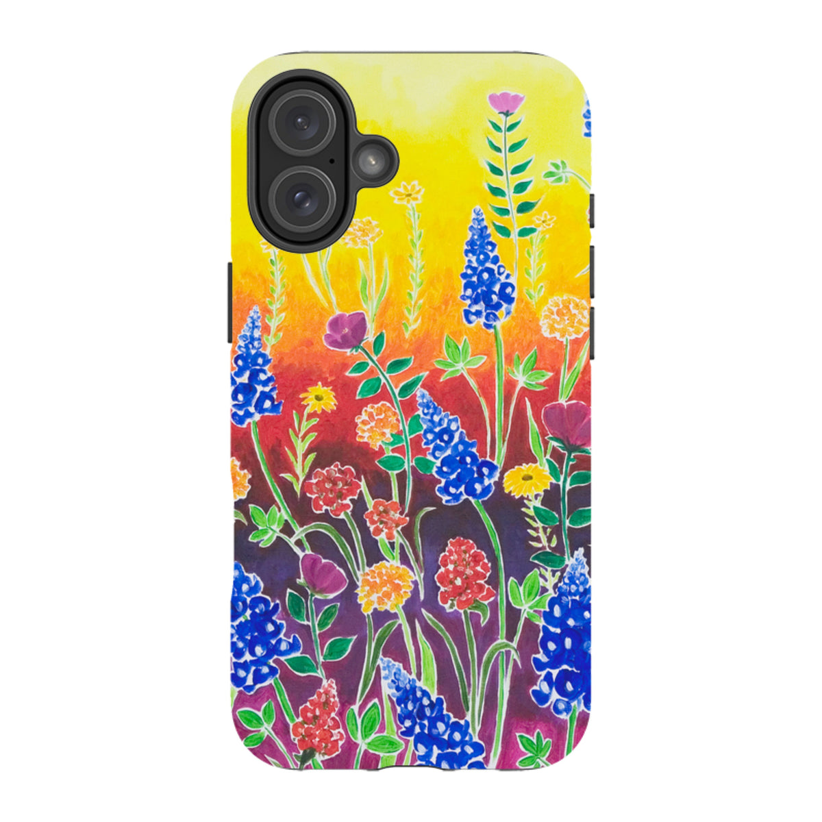 iPhone Tough Case - Wildflower Fantasy By Linda Calvert Jacobson