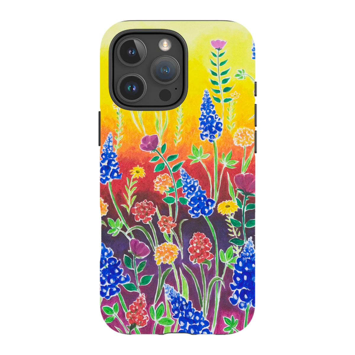 iPhone Tough Case - Wildflower Fantasy By Linda Calvert Jacobson