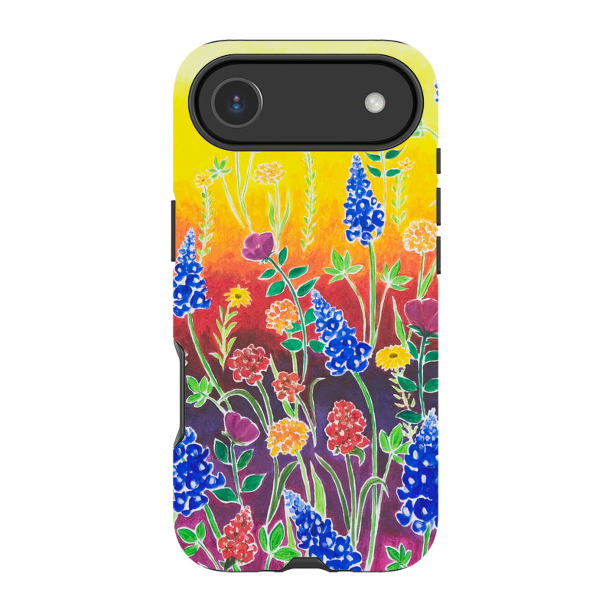 iPhone Tough Case - Wildflower Fantasy By Linda Calvert Jacobson