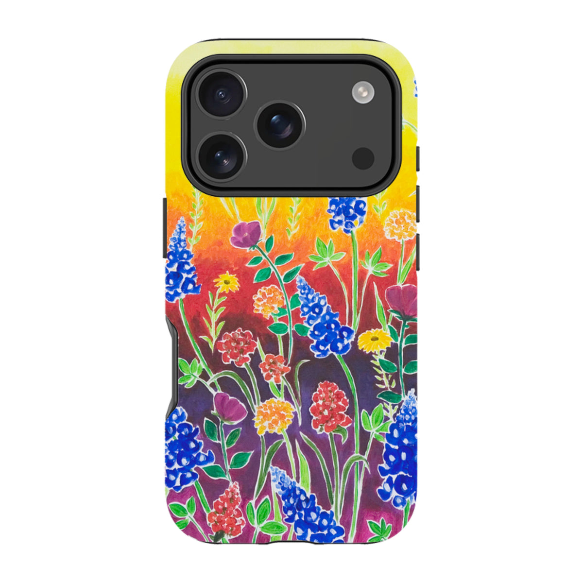 iPhone Tough Case - Wildflower Fantasy By Linda Calvert Jacobson