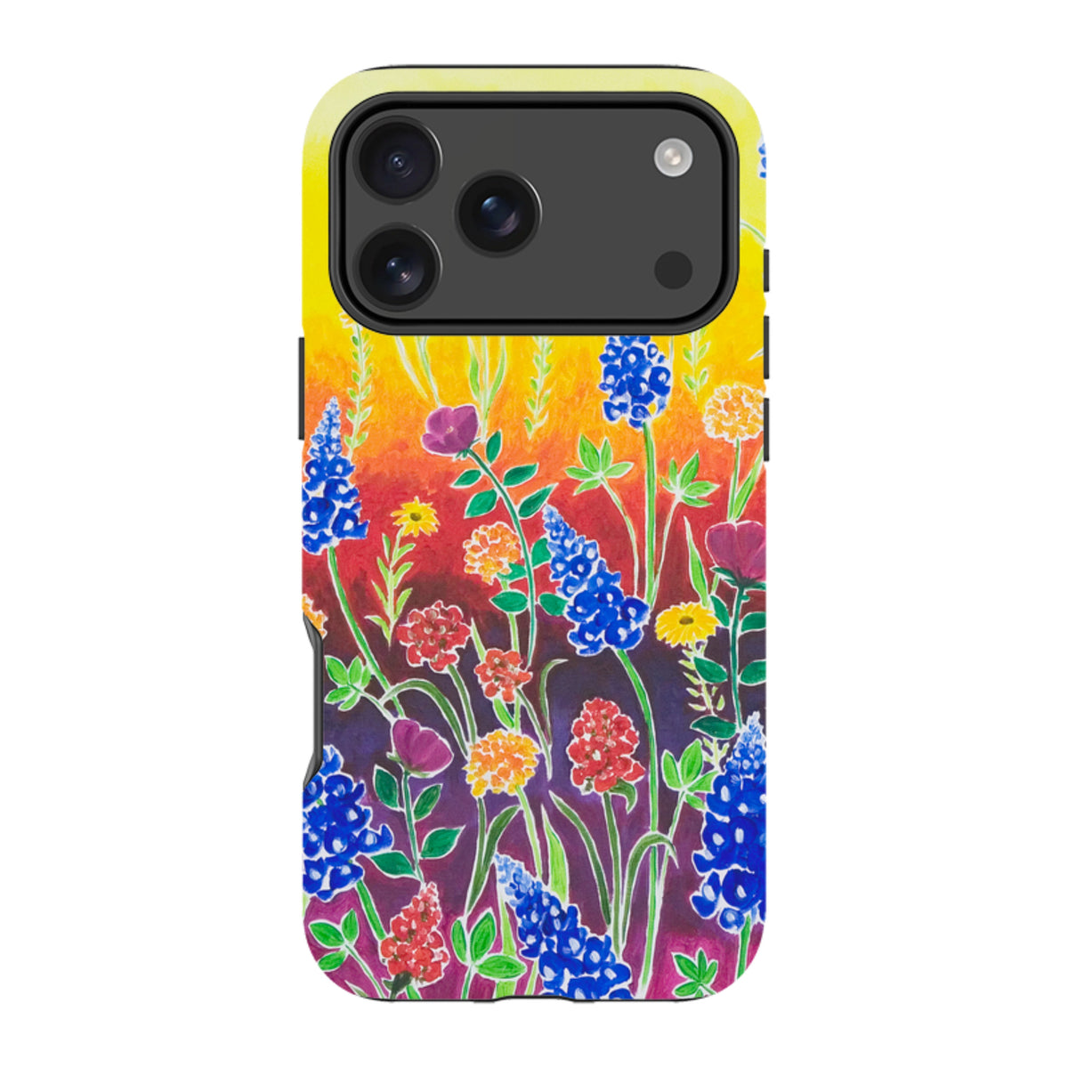 iPhone Tough Case - Wildflower Fantasy By Linda Calvert Jacobson
