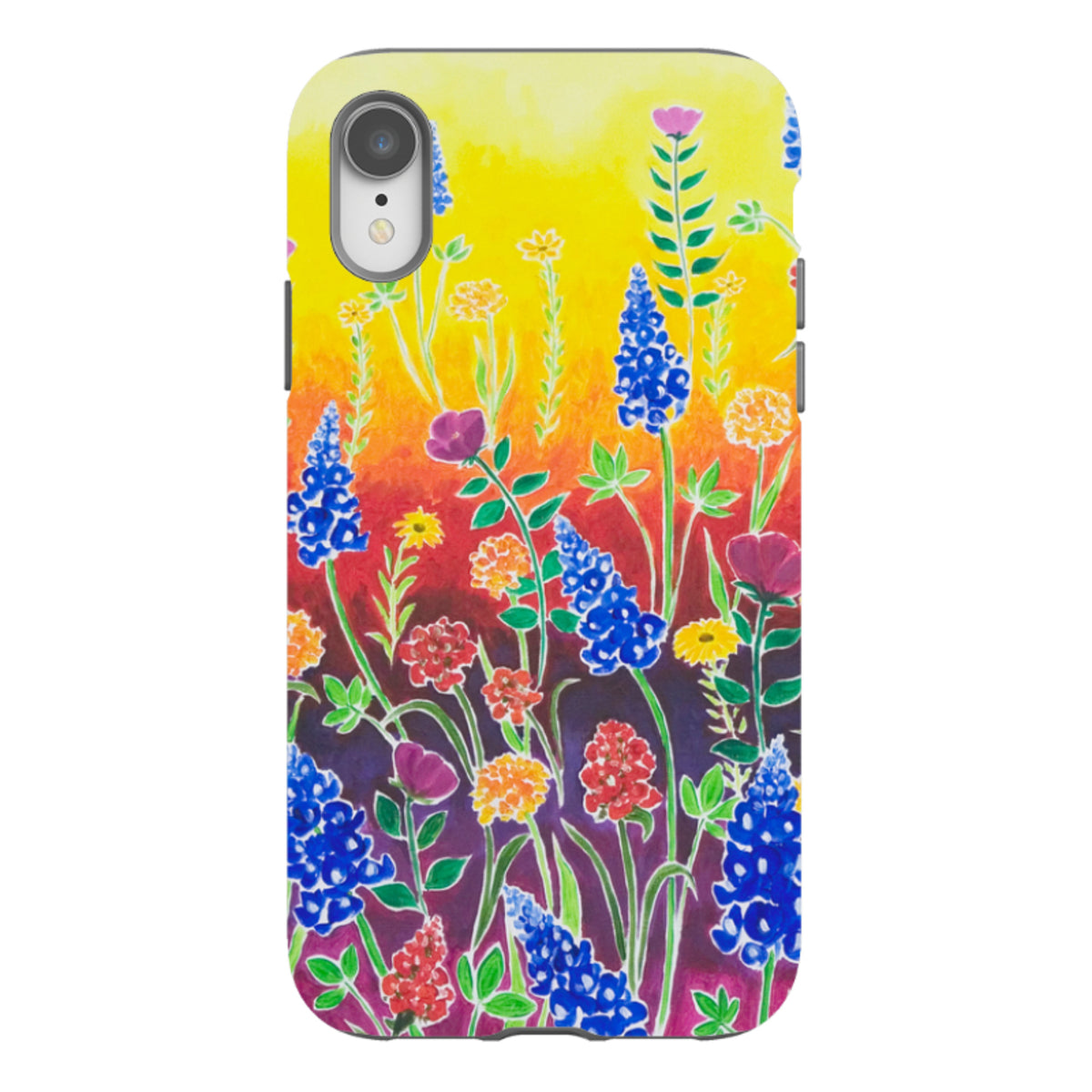 iPhone Tough Case - Wildflower Fantasy By Linda Calvert Jacobson