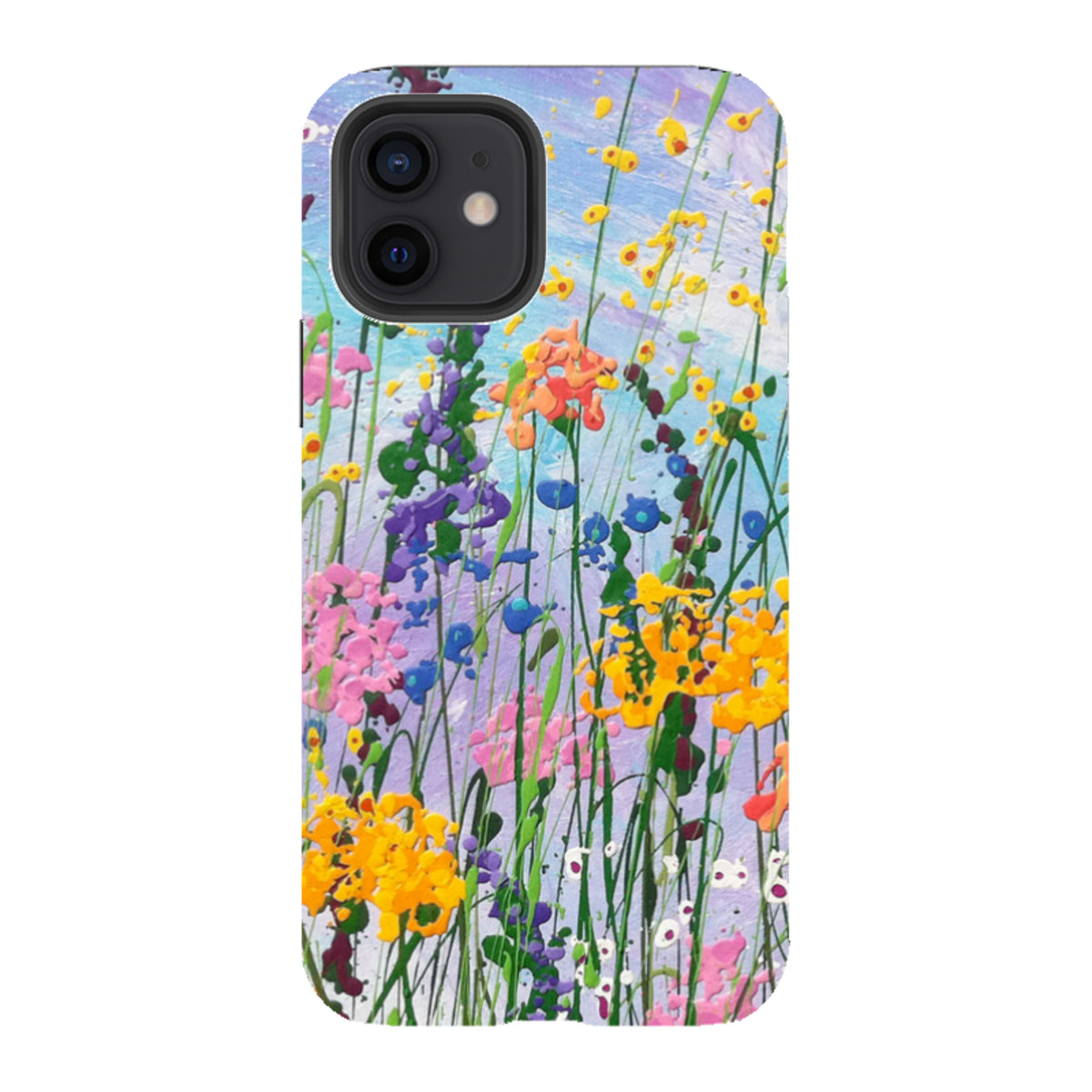 iPhone Tough Case - Wildflowers At Play By Linda Calvert Jacobson