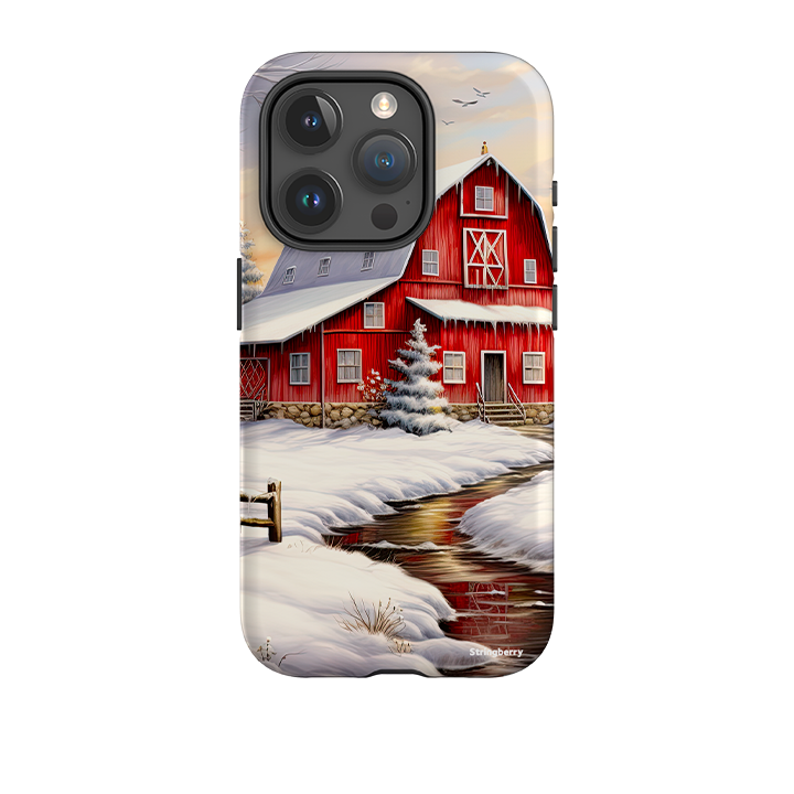 iPhone Tough Case - Winter Barn
