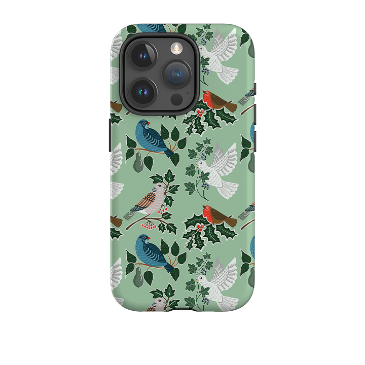 iPhone Tough Case – Wintervögel-1 von Kate Heiss