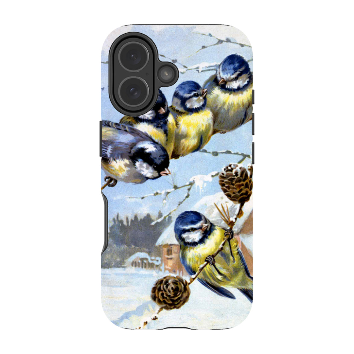 iPhone Schutzhülle – Wintervögel von Heritage