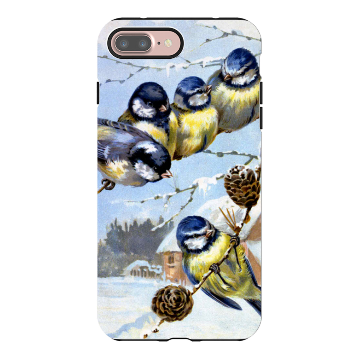 iPhone Schutzhülle – Wintervögel von Heritage