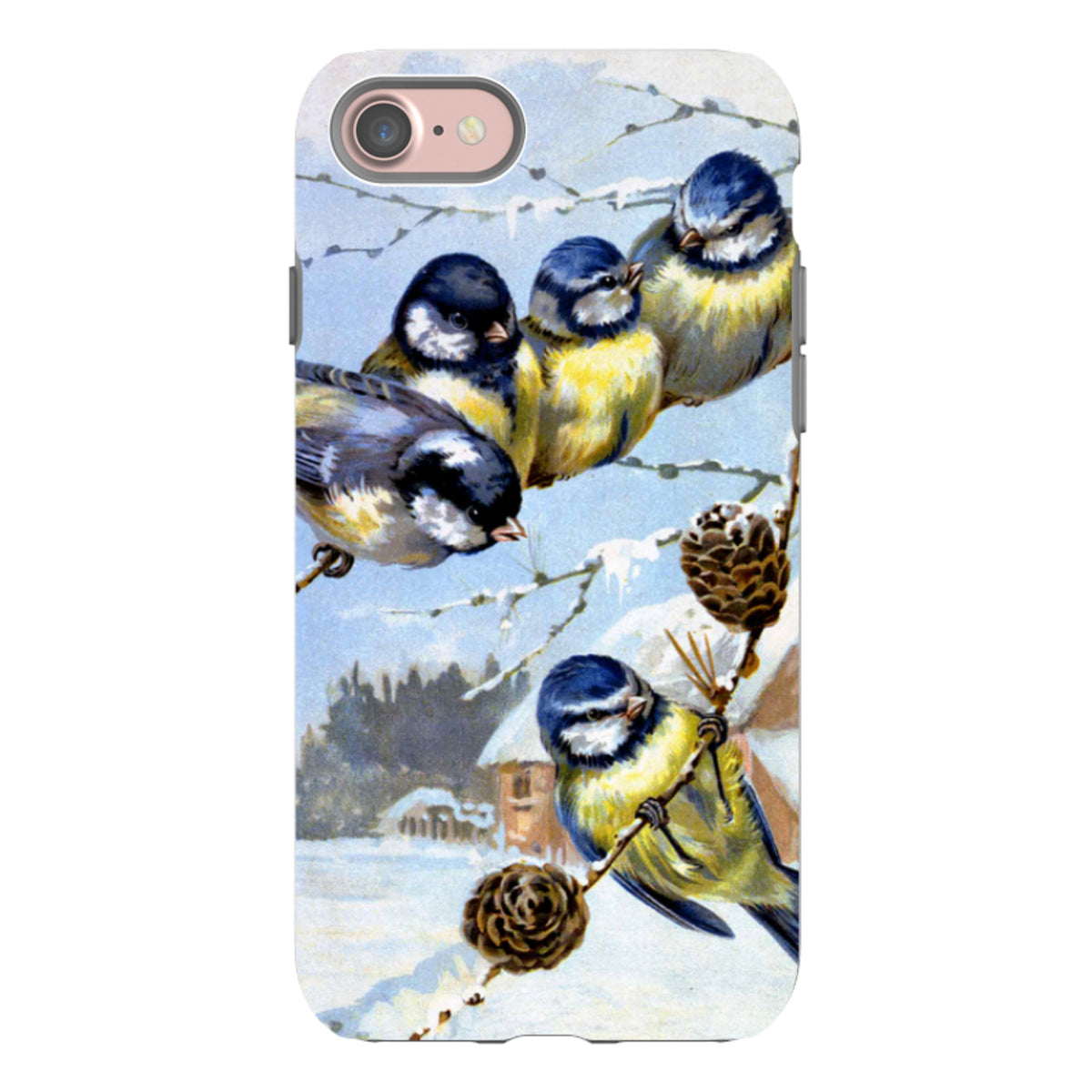 iPhone Schutzhülle – Wintervögel von Heritage