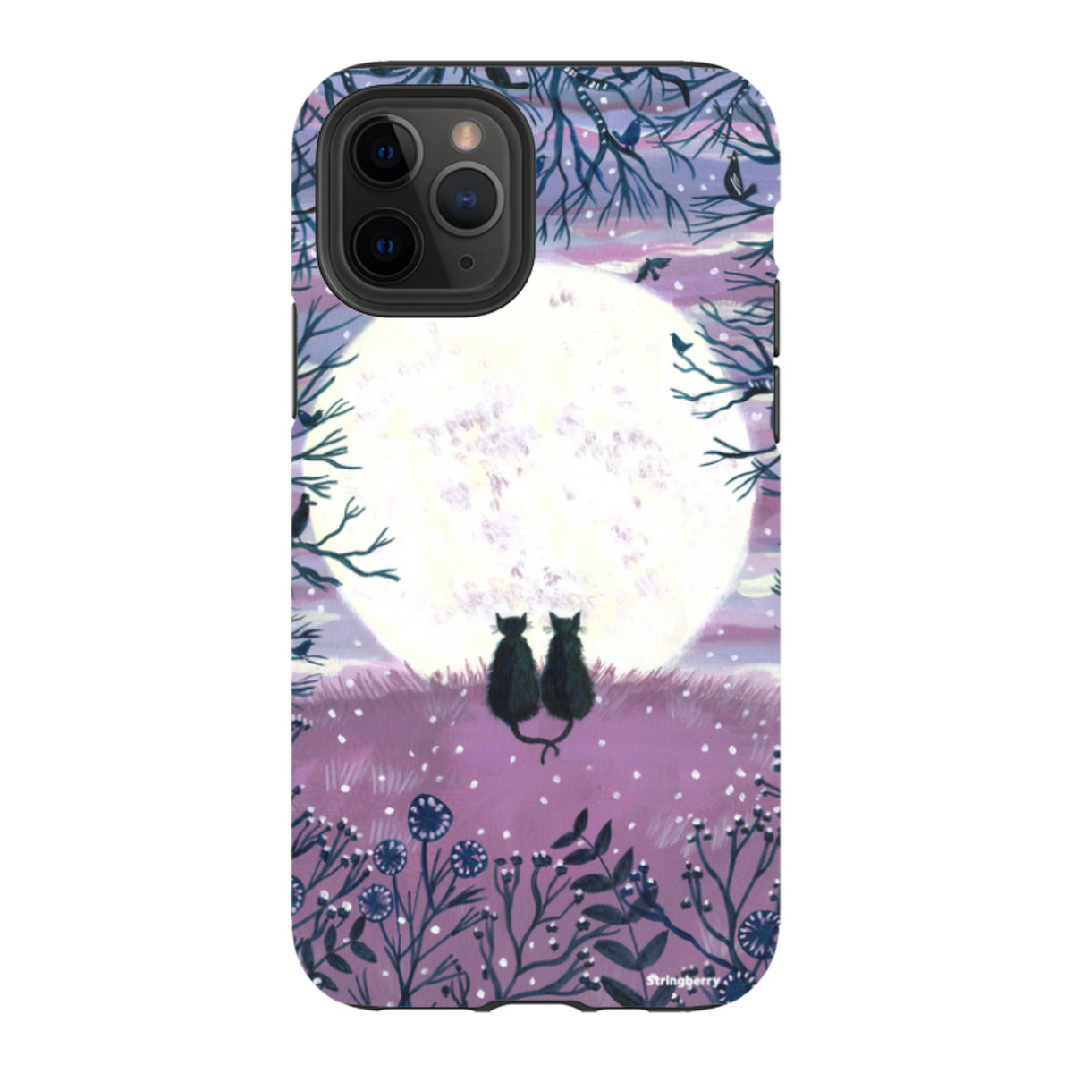 iPhone Tough Case - Winter Cats II By Mary Stubberfield