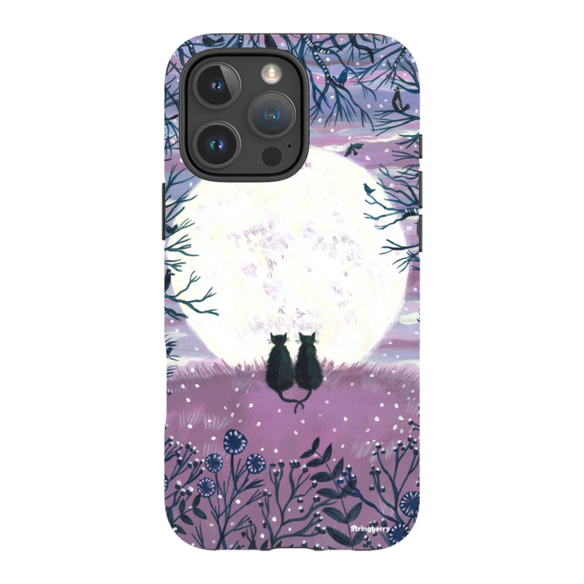 iPhone Tough Case - Winter Cats II By Mary Stubberfield