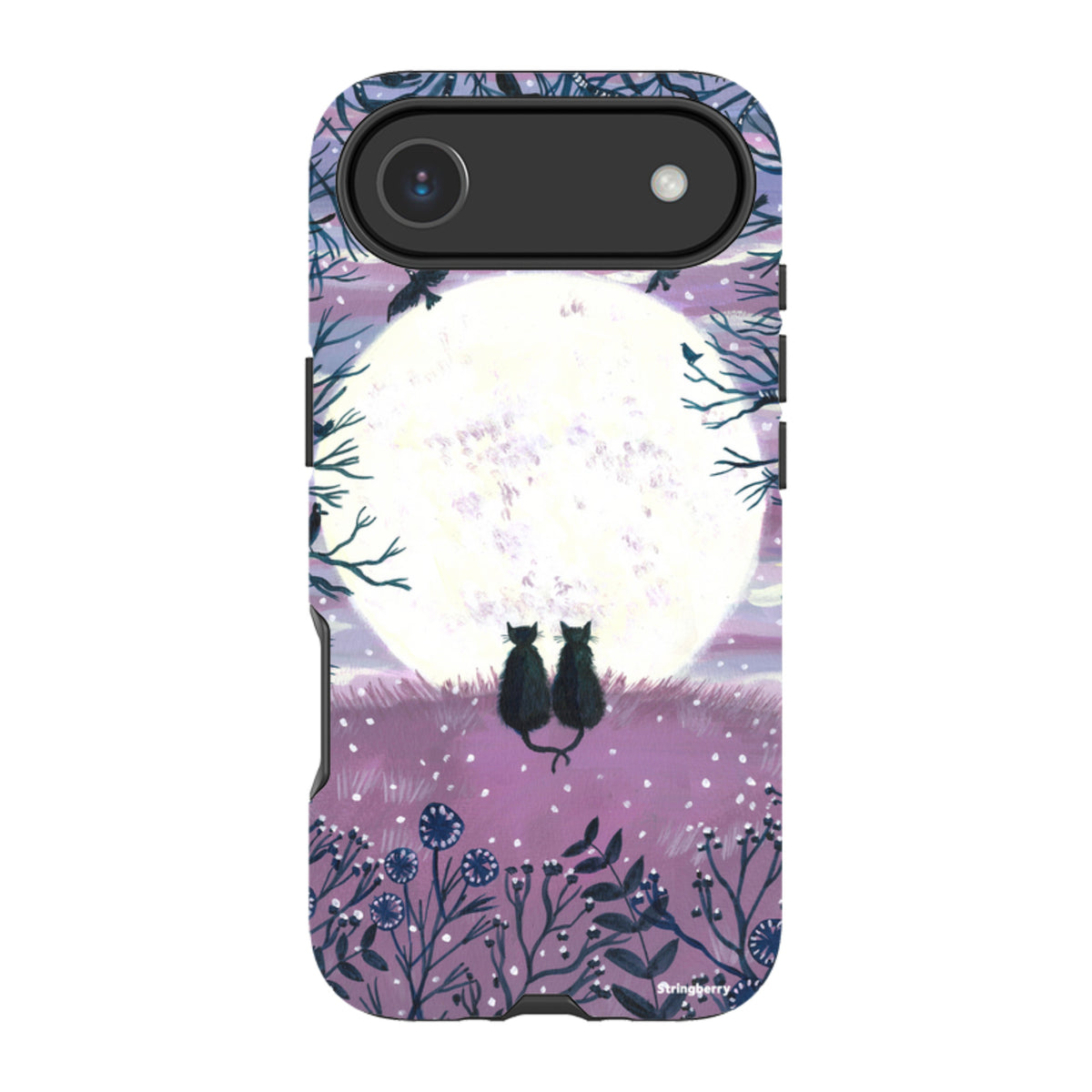 iPhone Tough Case - Winter Cats II By Mary Stubberfield