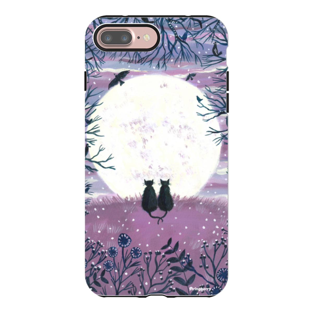 iPhone Tough Case - Winter Cats II By Mary Stubberfield