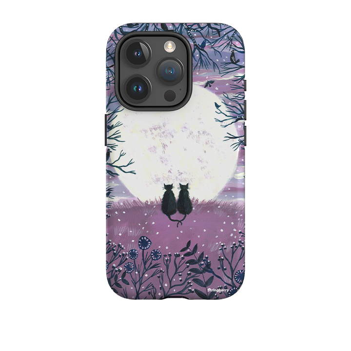iPhone Tough Case - Winter Cats II By Mary Stubberfield