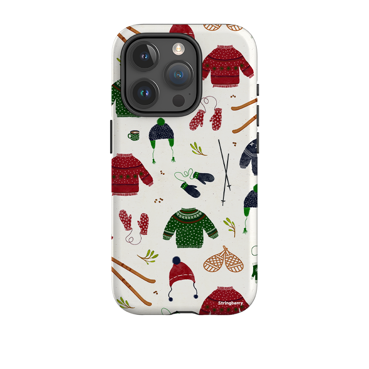 iPhone Tough Case - Winter Clothes By Katherine Quinn