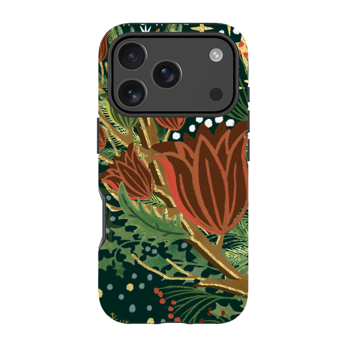 iPhone Tough Case - Winter Deer II By Emma Frances Grant