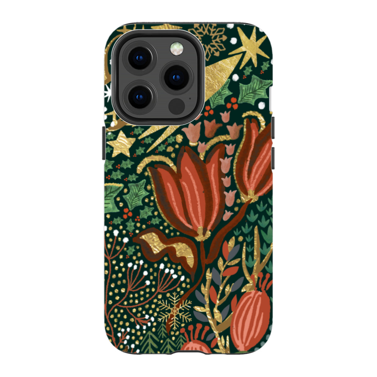 iPhone Tough Case - Winter Deer III By Emma Frances Grant