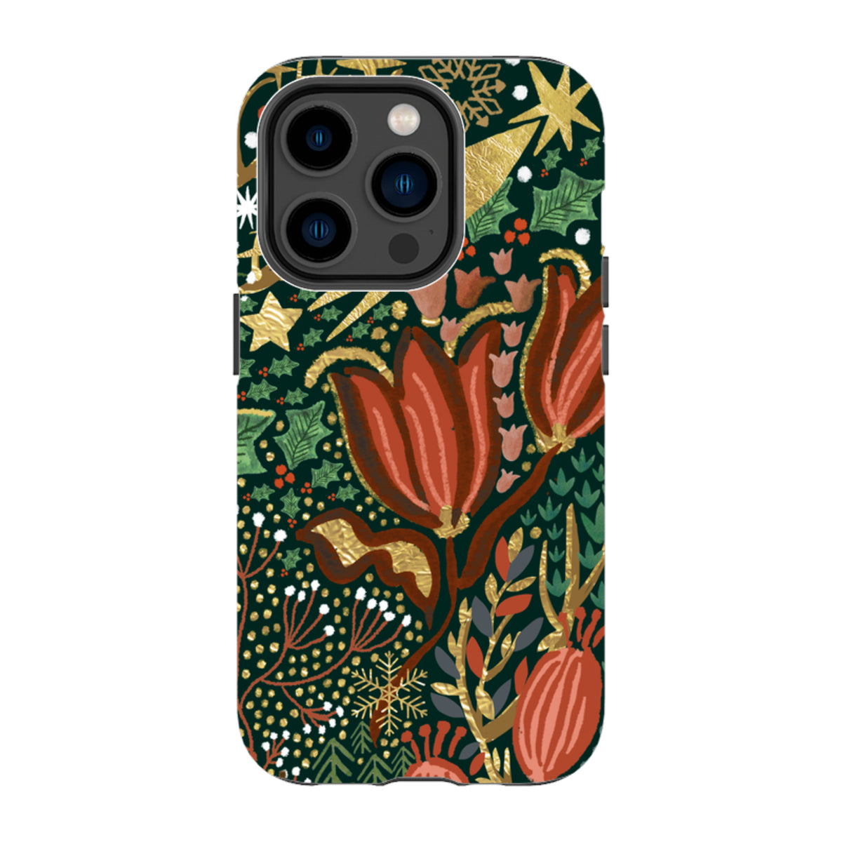 iPhone Tough Case - Winter Deer III By Emma Frances Grant