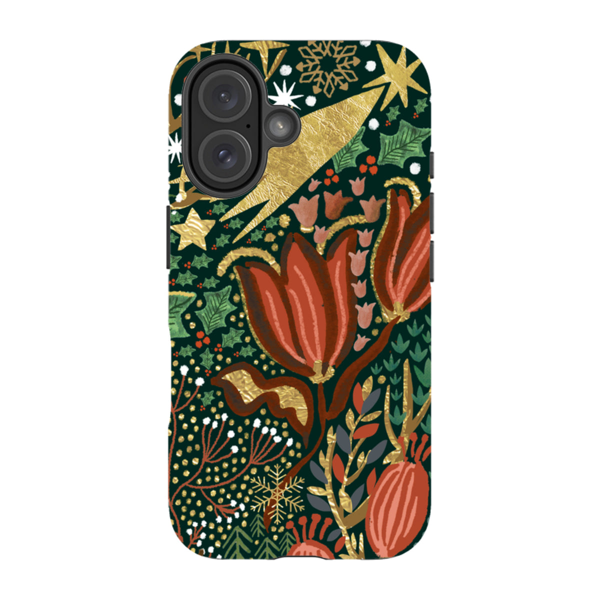 iPhone Tough Case - Winter Deer III By Emma Frances Grant