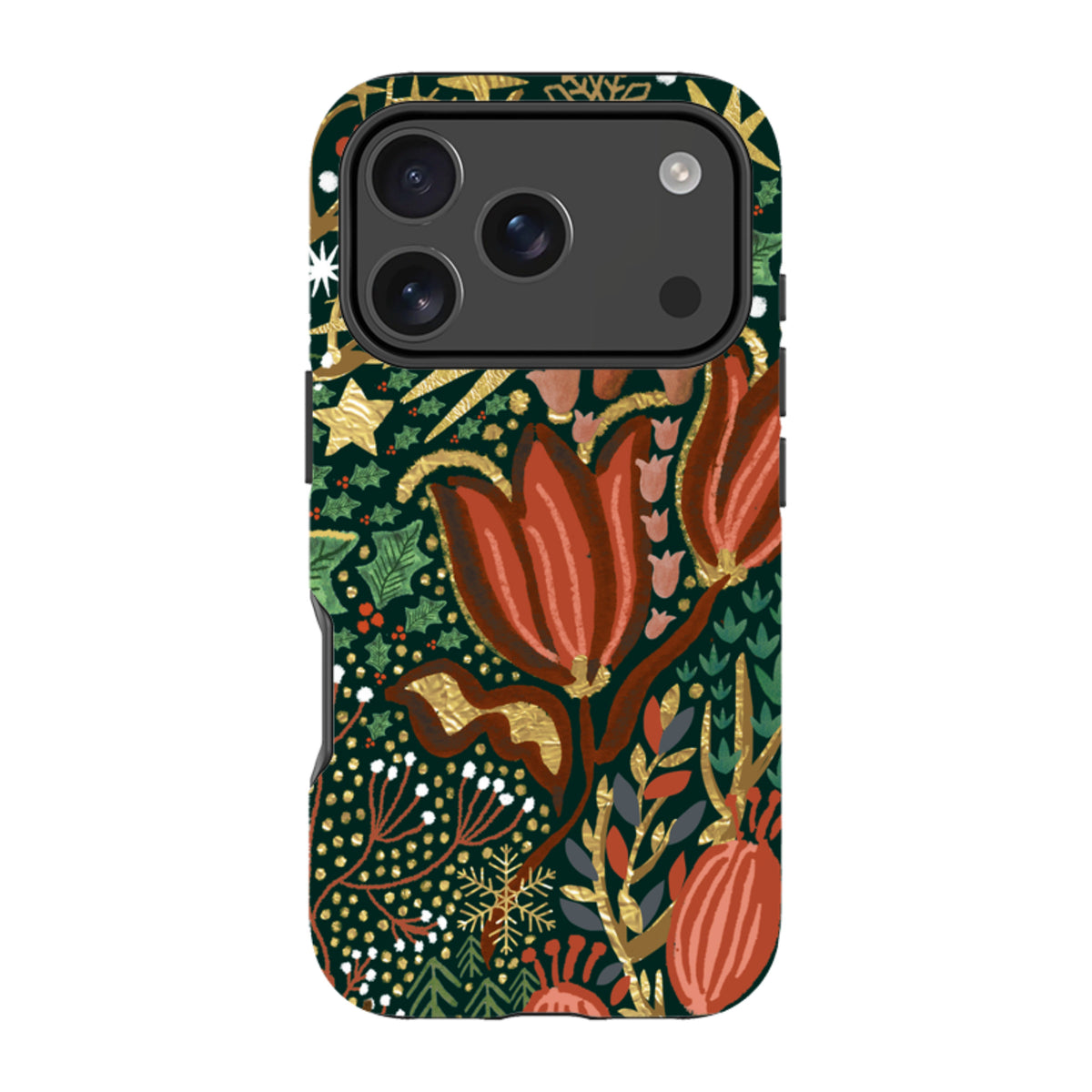 iPhone Tough Case - Winter Deer III By Emma Frances Grant