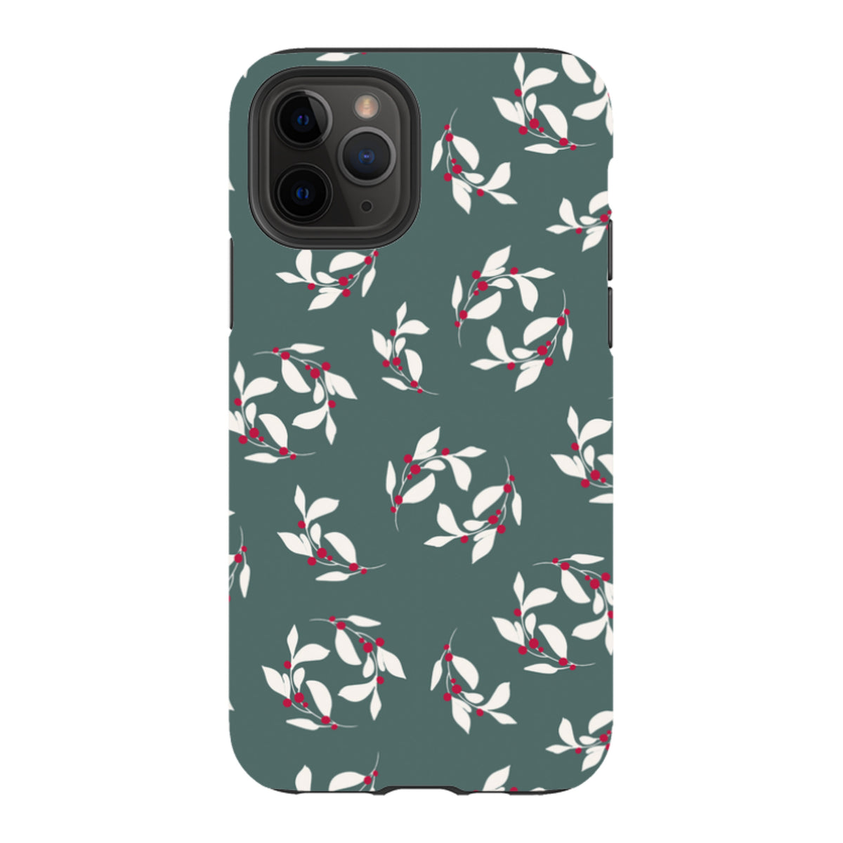 iPhone Tough Case - Winter Floral