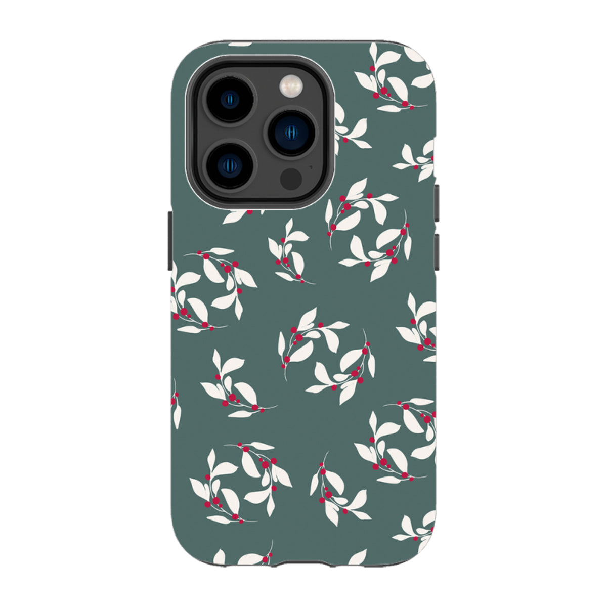 iPhone Tough Case - Winter Floral