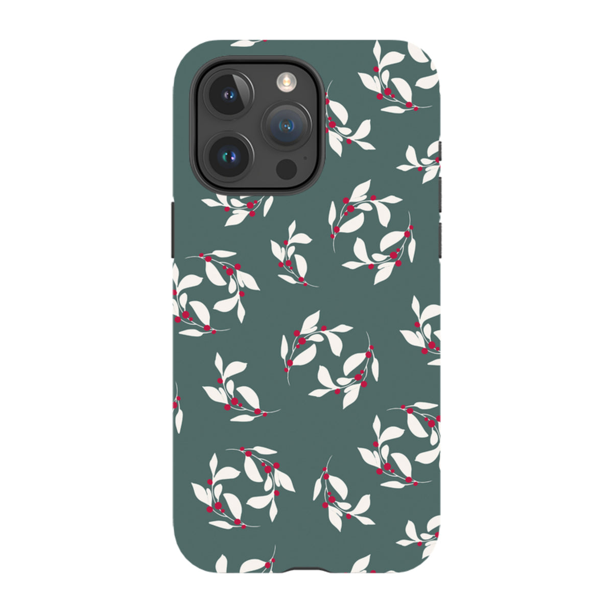 iPhone Tough Case - Winter Floral