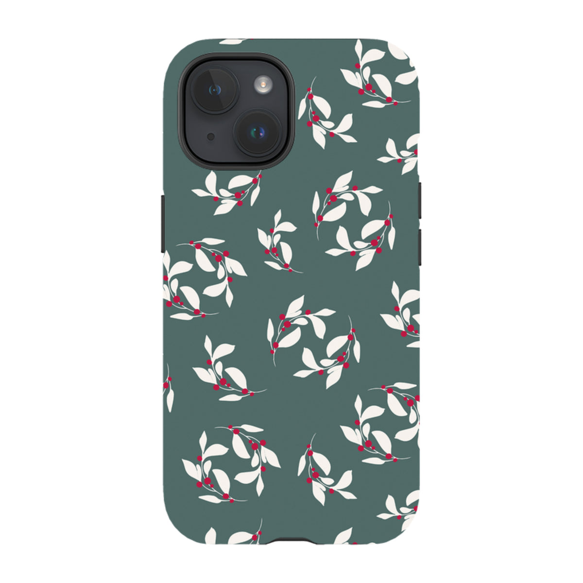 iPhone Tough Case - Winter Floral