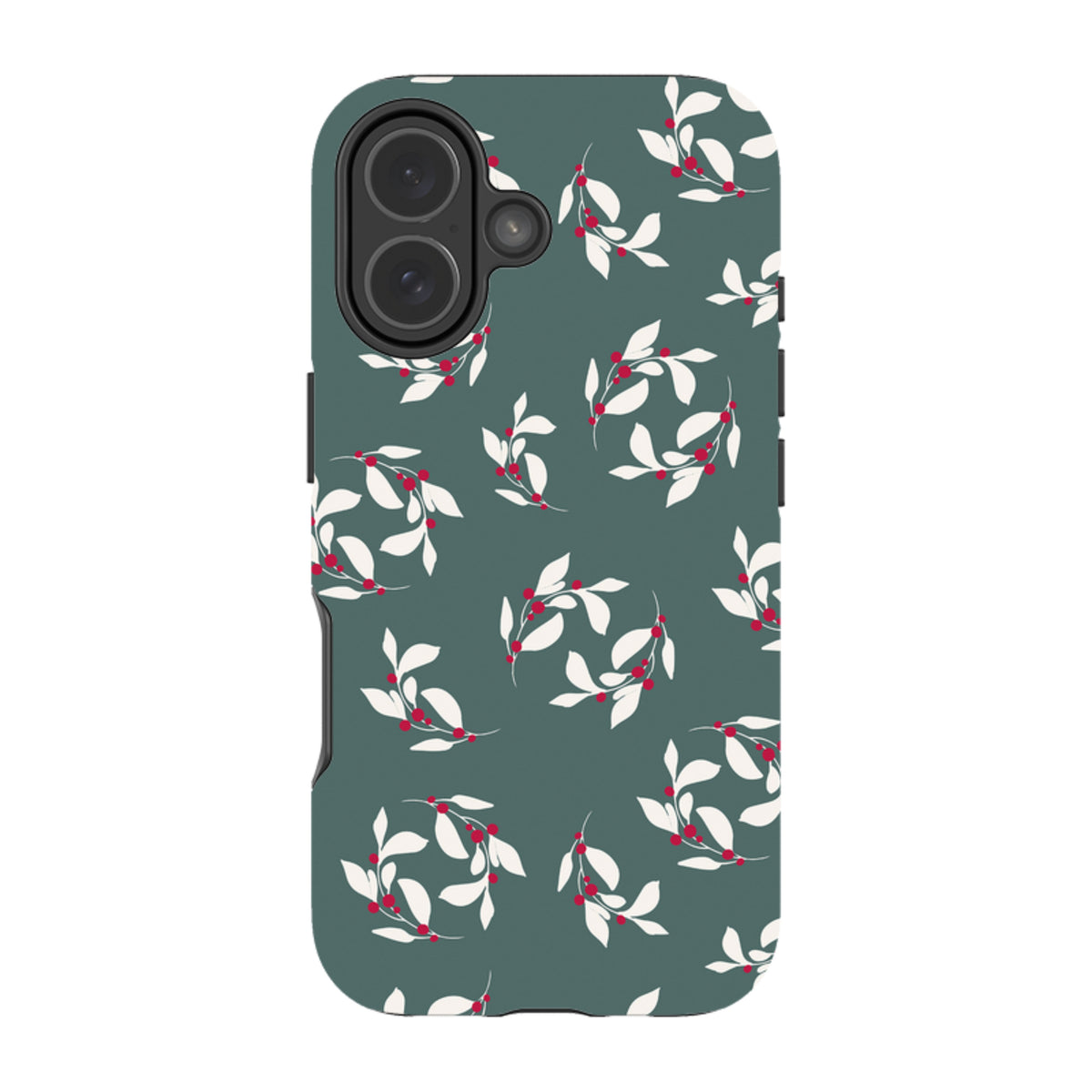 iPhone Tough Case - Winter Floral