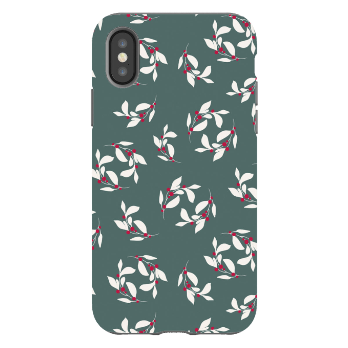 iPhone Tough Case - Winter Floral