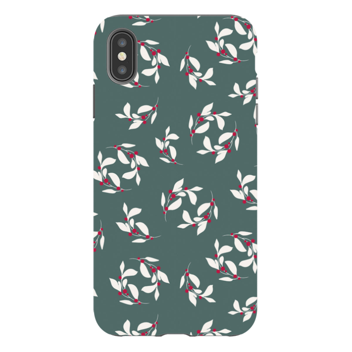 iPhone Tough Case - Winter Floral