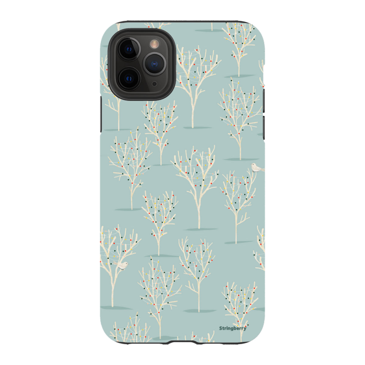 iPhone Tough Case - Winter Forest By Katherine Quinn
