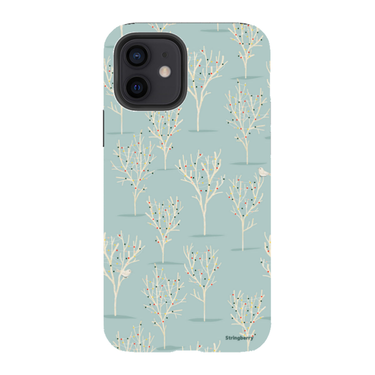 iPhone Tough Case - Winter Forest By Katherine Quinn