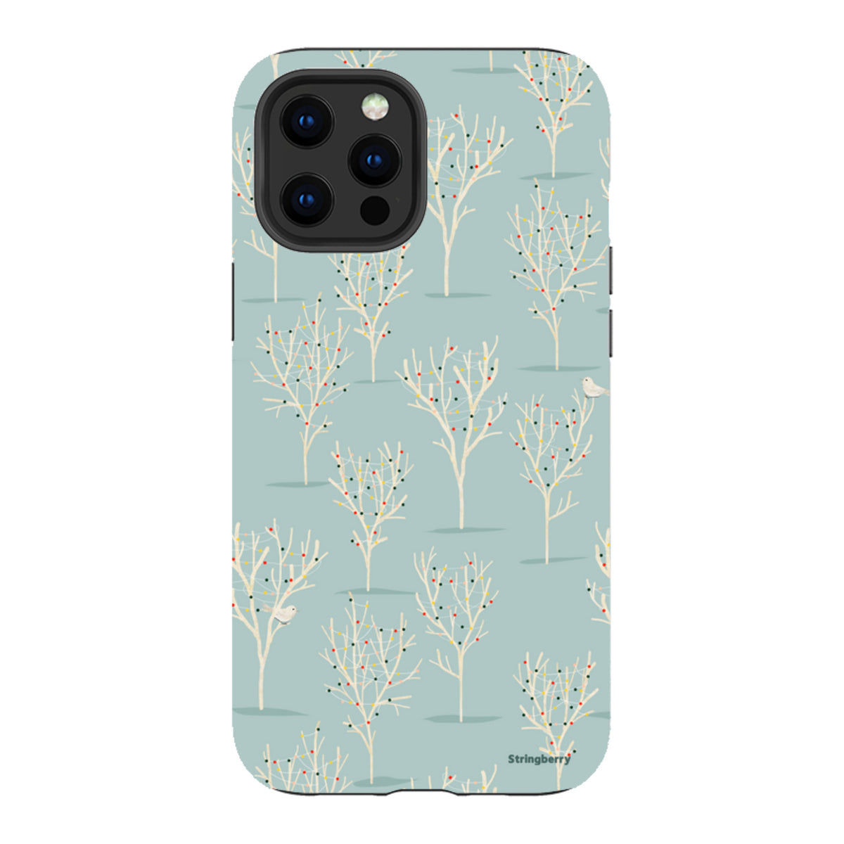 iPhone Tough Case - Winter Forest By Katherine Quinn