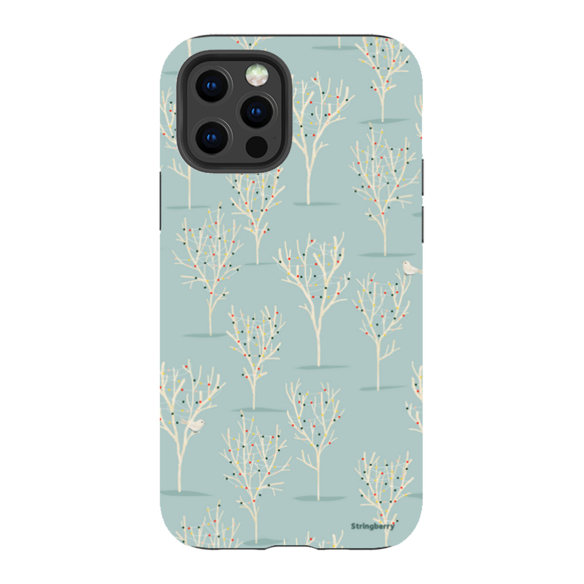 iPhone Tough Case - Winter Forest By Katherine Quinn