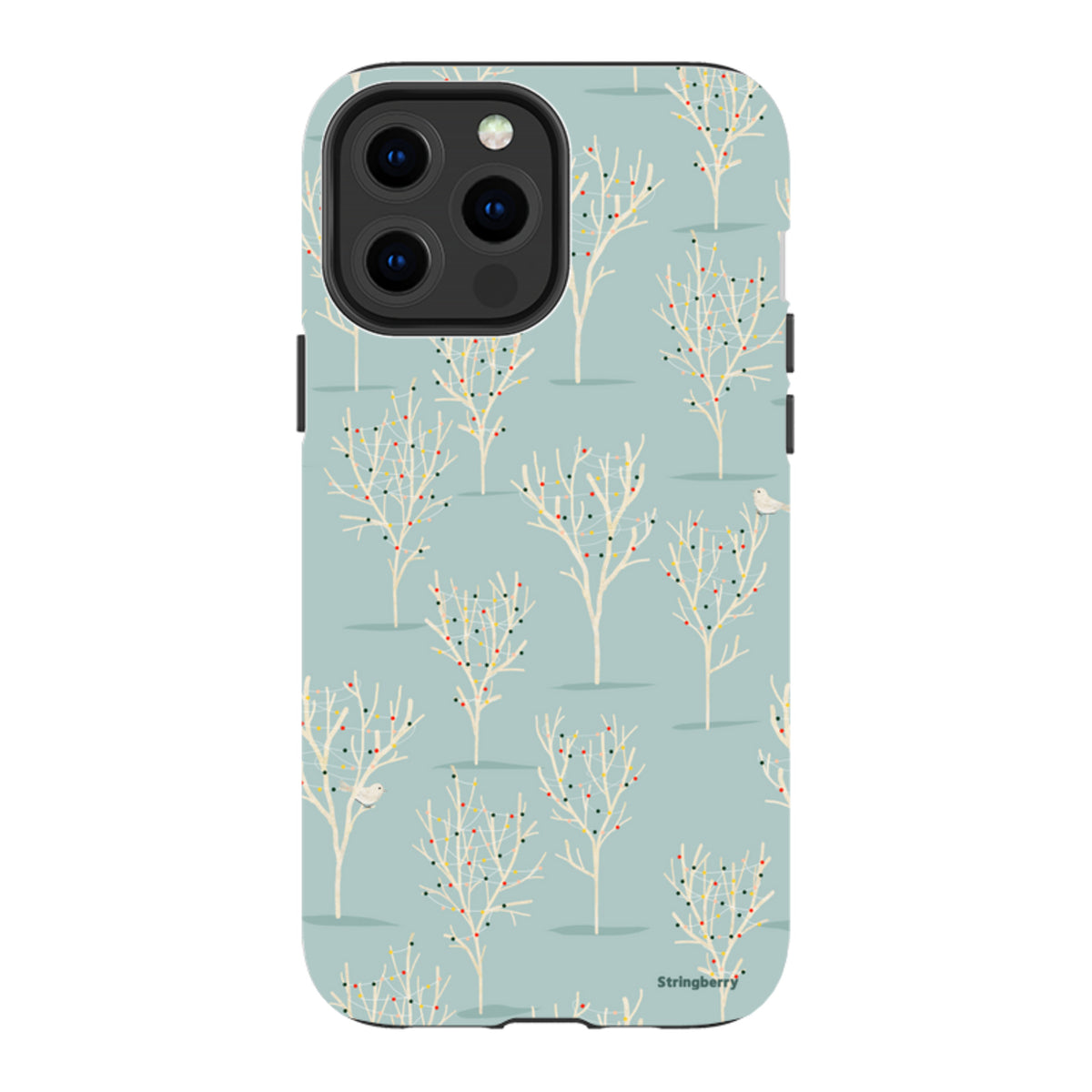iPhone Tough Case - Winter Forest By Katherine Quinn