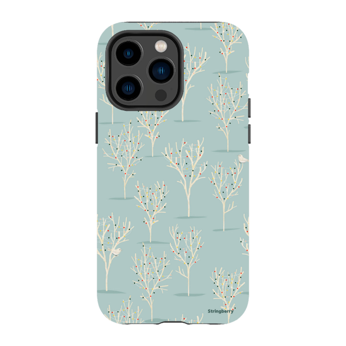 iPhone Tough Case - Winter Forest By Katherine Quinn