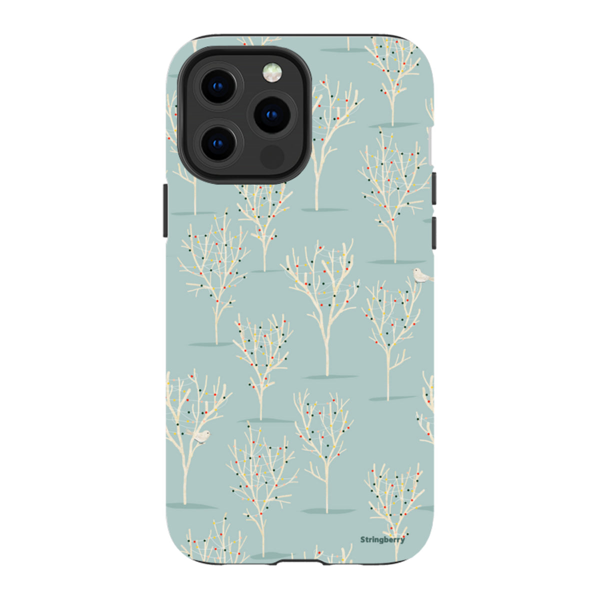 iPhone Tough Case - Winter Forest By Katherine Quinn