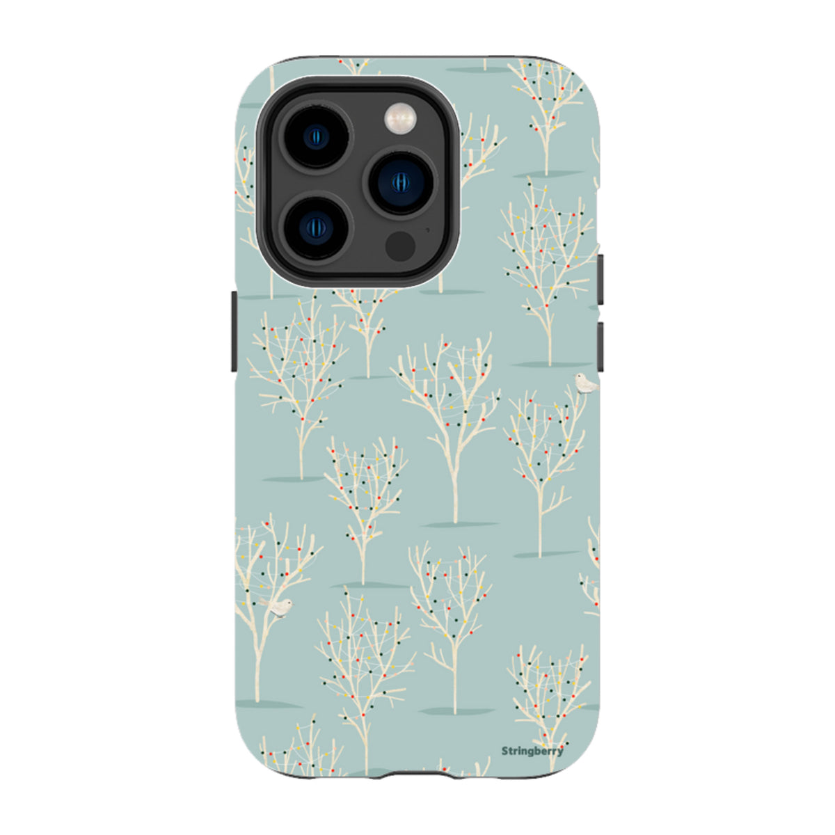 iPhone Tough Case - Winter Forest By Katherine Quinn