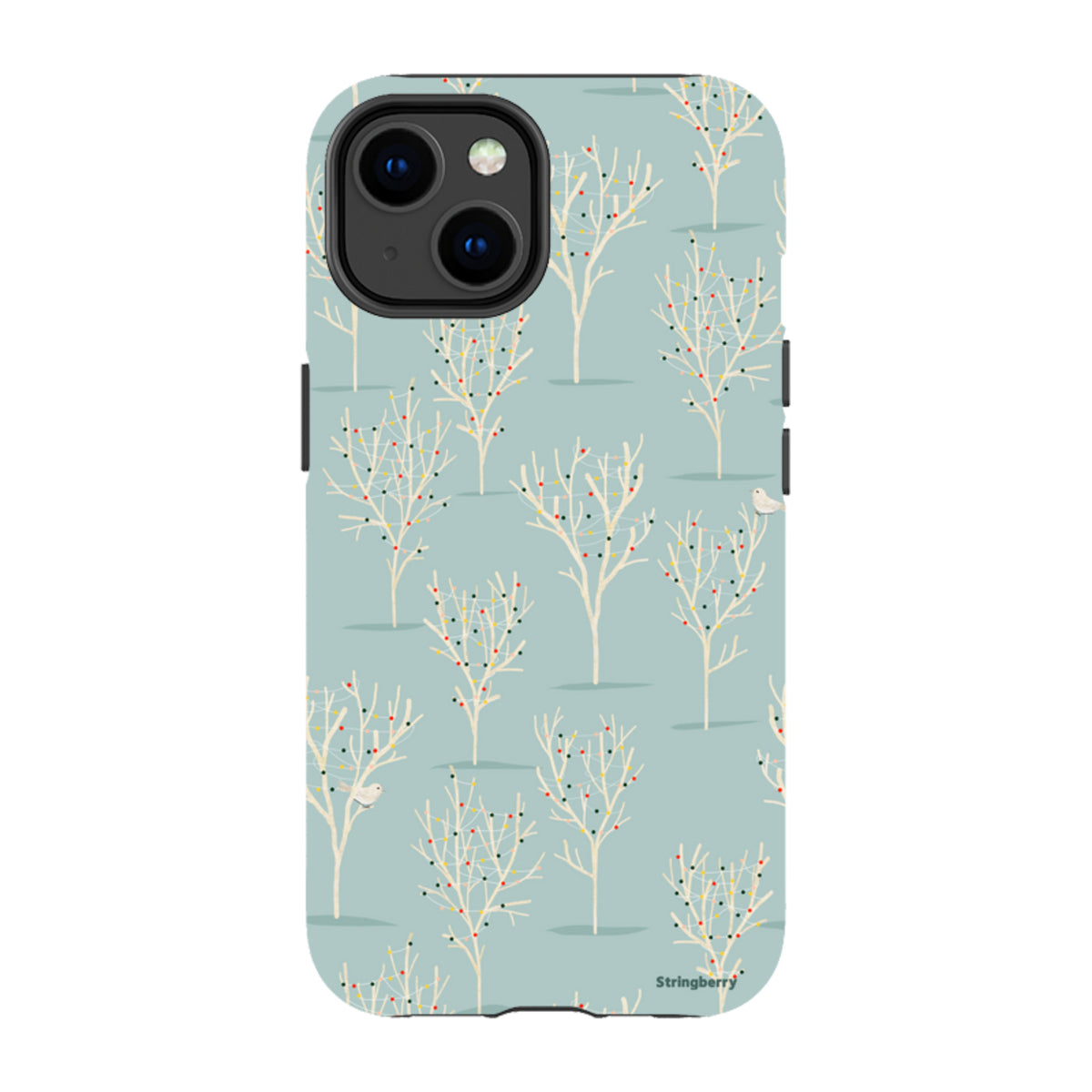 iPhone Tough Case - Winter Forest By Katherine Quinn