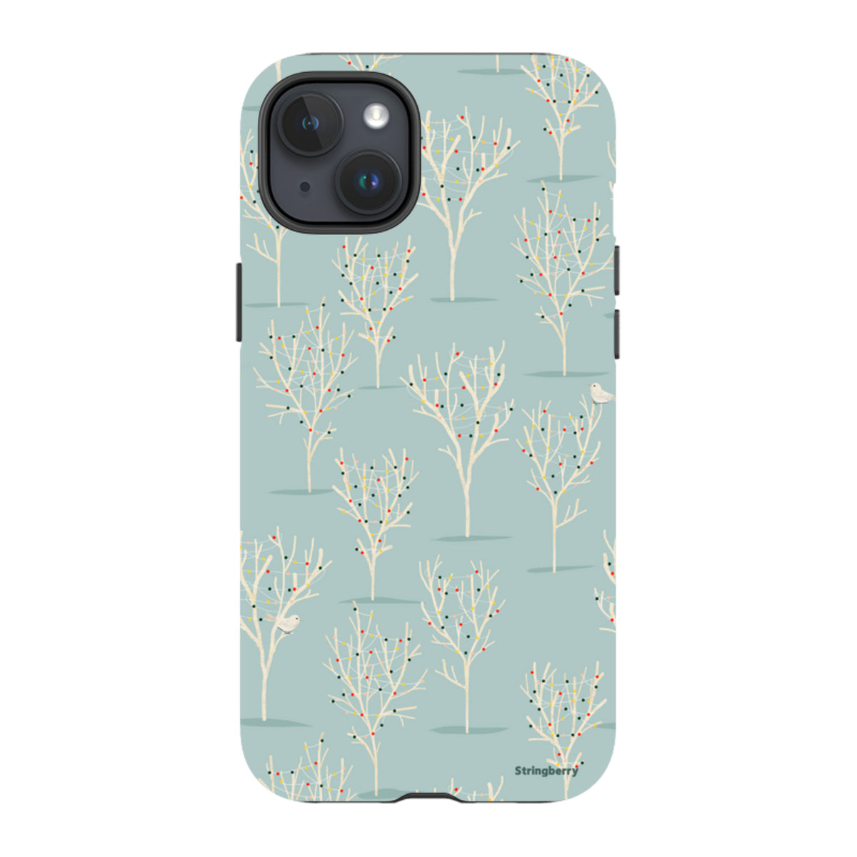 iPhone Tough Case - Winter Forest By Katherine Quinn