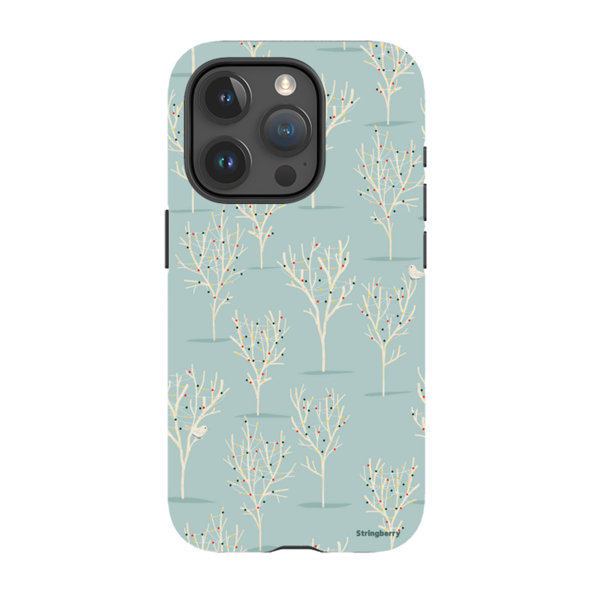 iPhone Tough Case - Winter Forest By Katherine Quinn