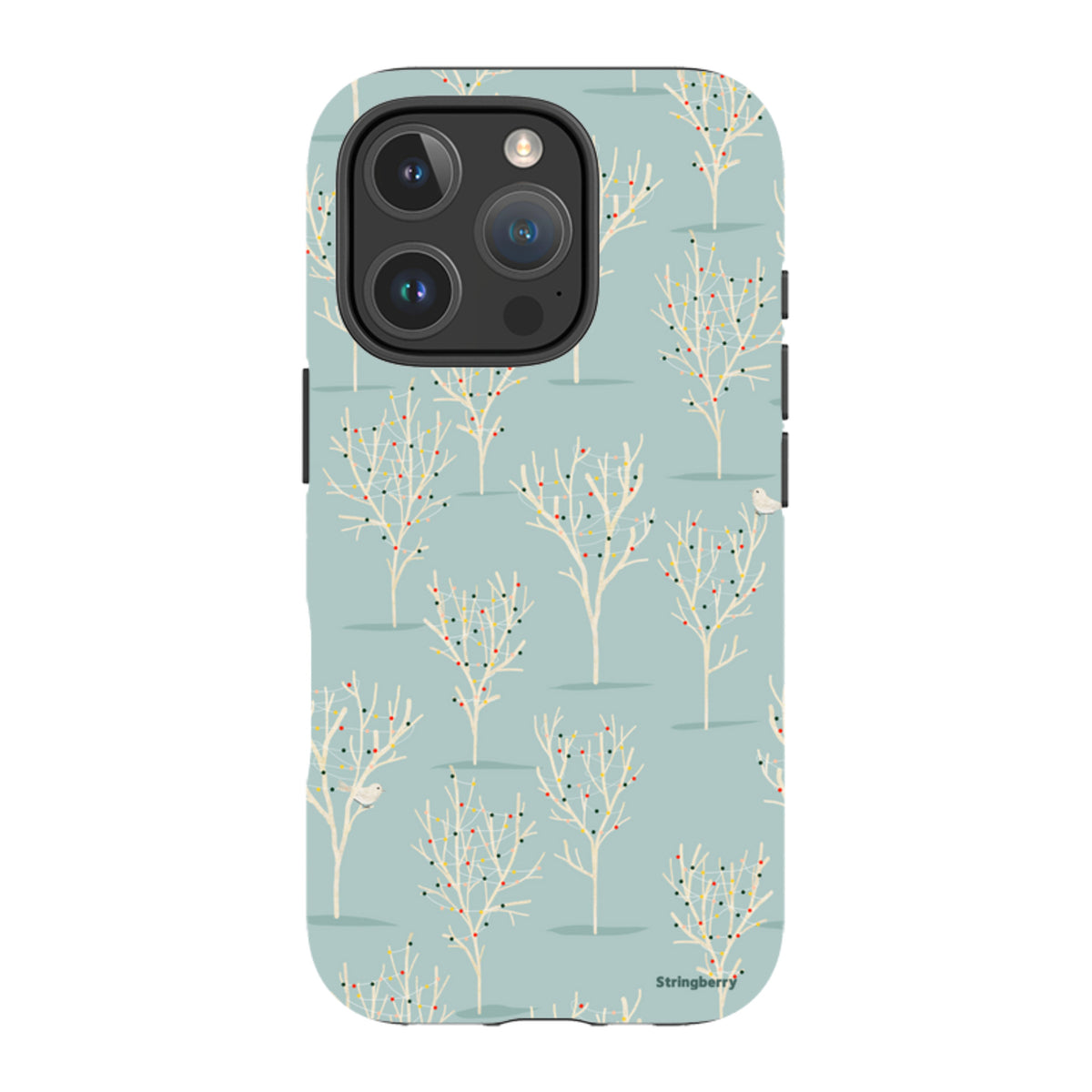 iPhone Tough Case - Winter Forest By Katherine Quinn