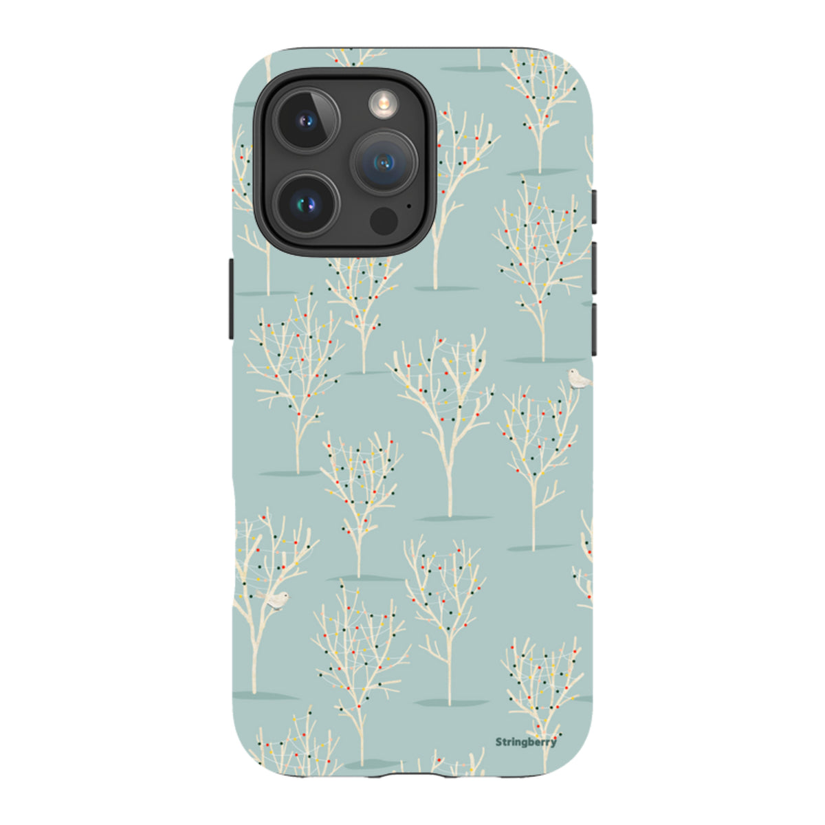 iPhone Tough Case - Winter Forest By Katherine Quinn