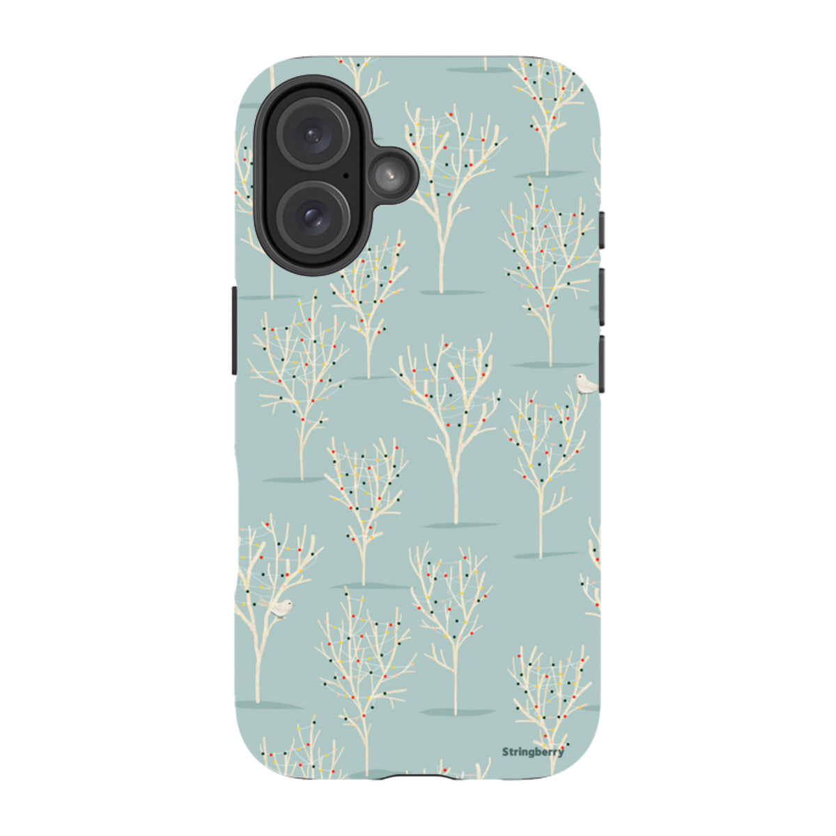 iPhone Tough Case - Winter Forest By Katherine Quinn