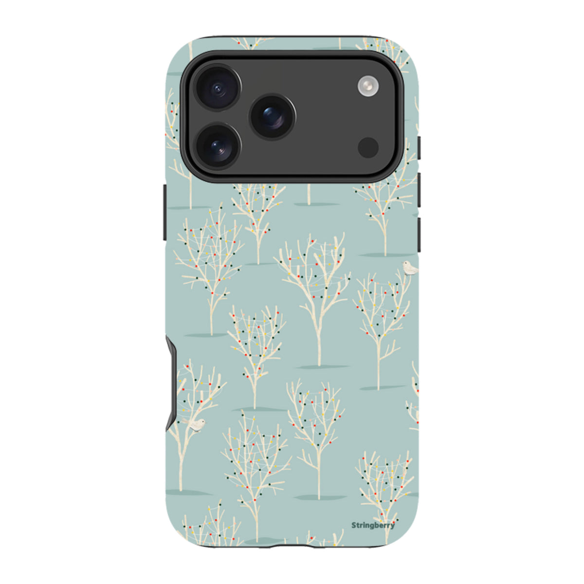 iPhone Tough Case - Winter Forest By Katherine Quinn